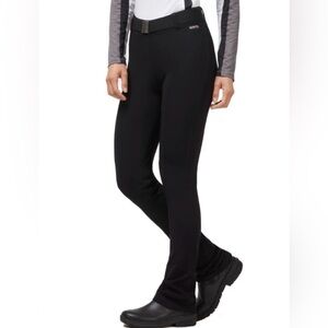 Kerrits Microcord Black Extended Knee Patch Bootcut Flare Riding Pant Size M